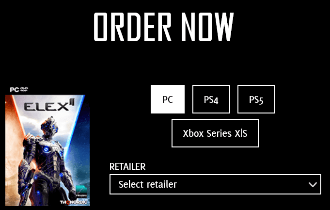 ELEX 2 preorder 2