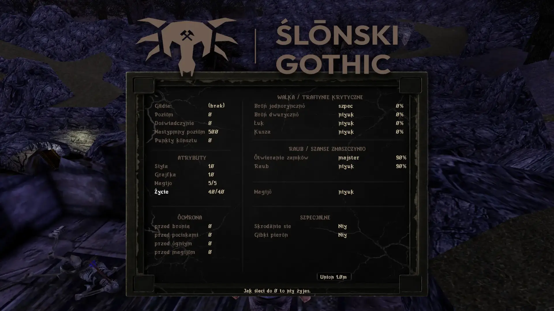 GothicUp Betatesty gothic po slasku